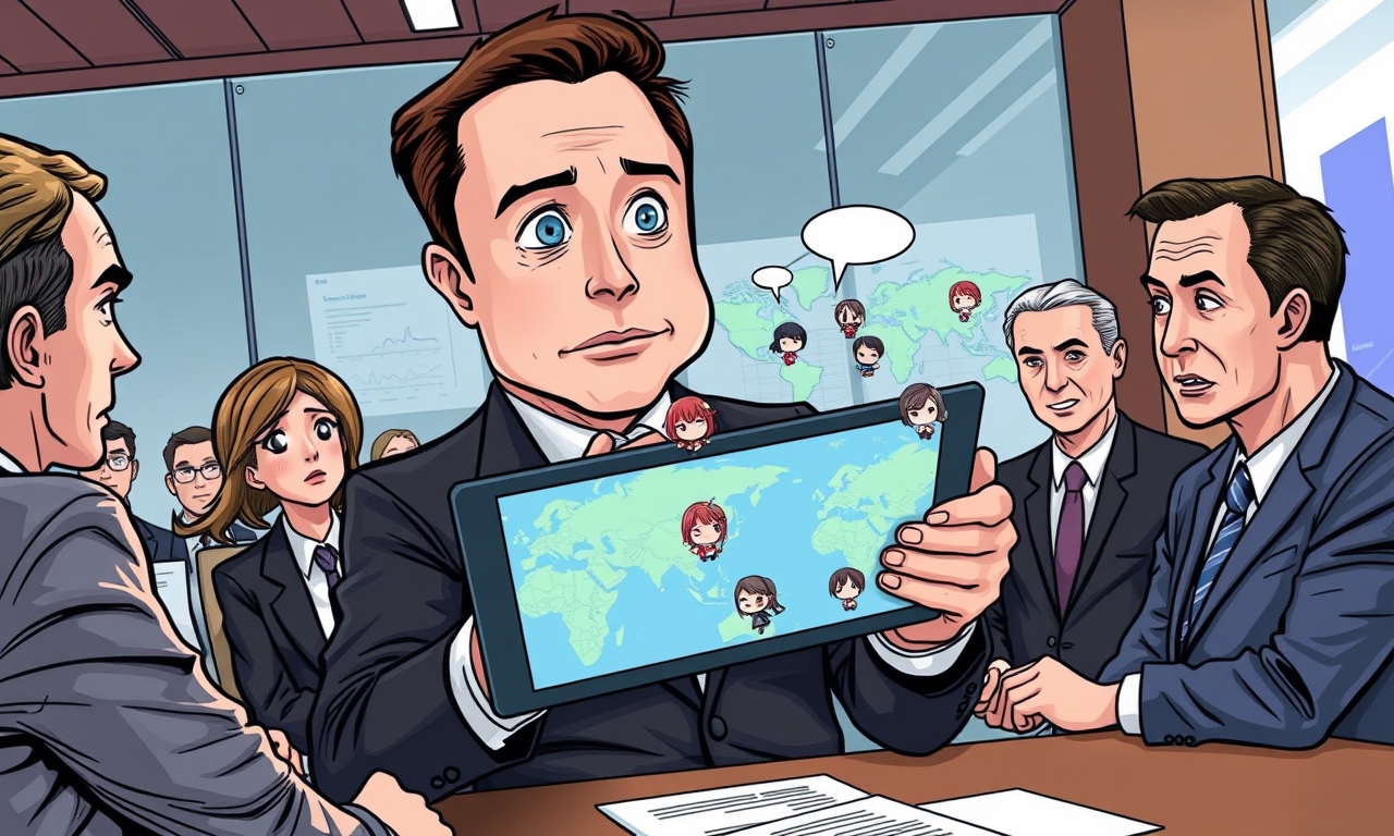 Elon Musk Chibifiziert Welt mit Künstlicher Intelligenz