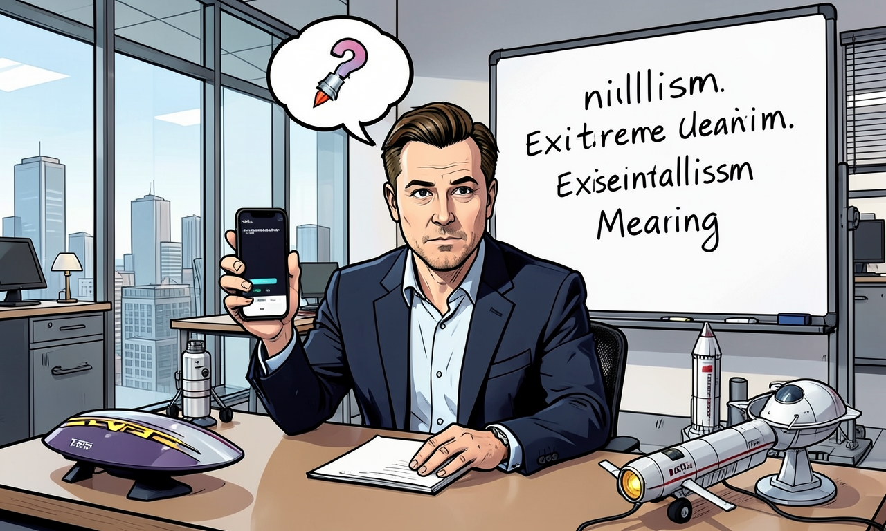 Elon Musk Explains Nihilism with Meme