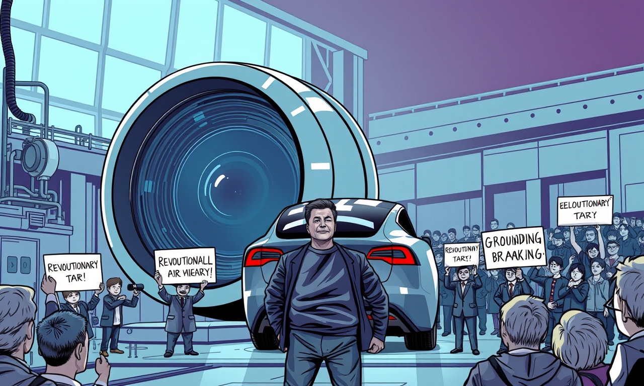 Elon Musk lobt "revolutionäre" Kamerafahrt von Tesla