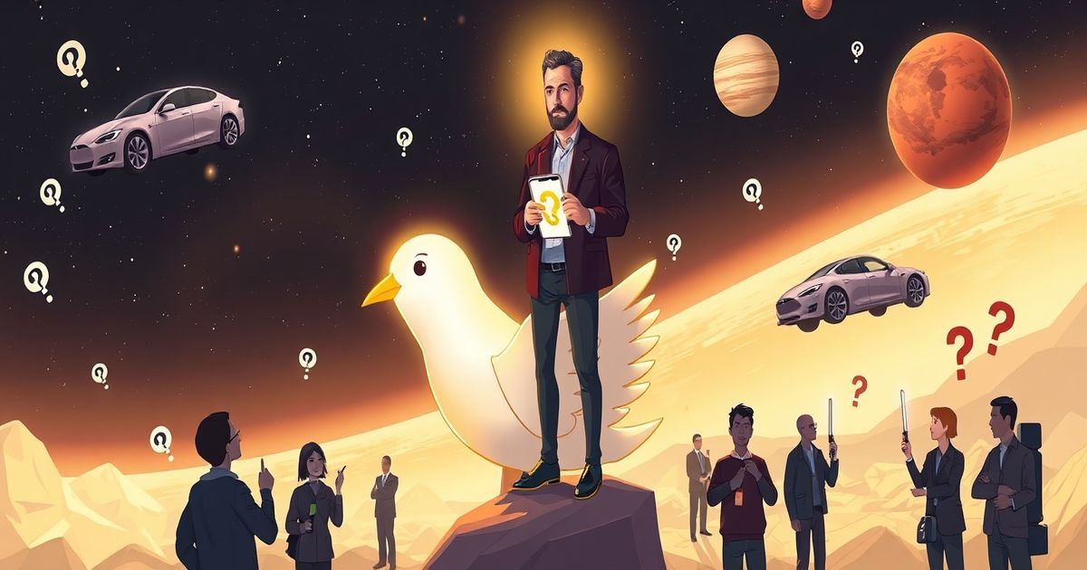 Elon Musk: Wieder einmal ein mysteriöser Tweet!